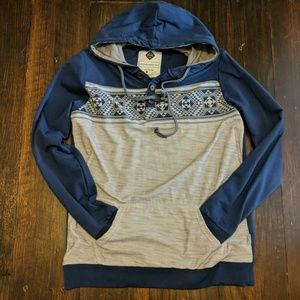 Long sleeve quarter button down